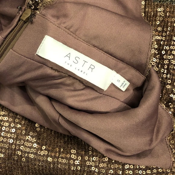 ASTR the label sequin romper playsuit - Picture 6 of 7